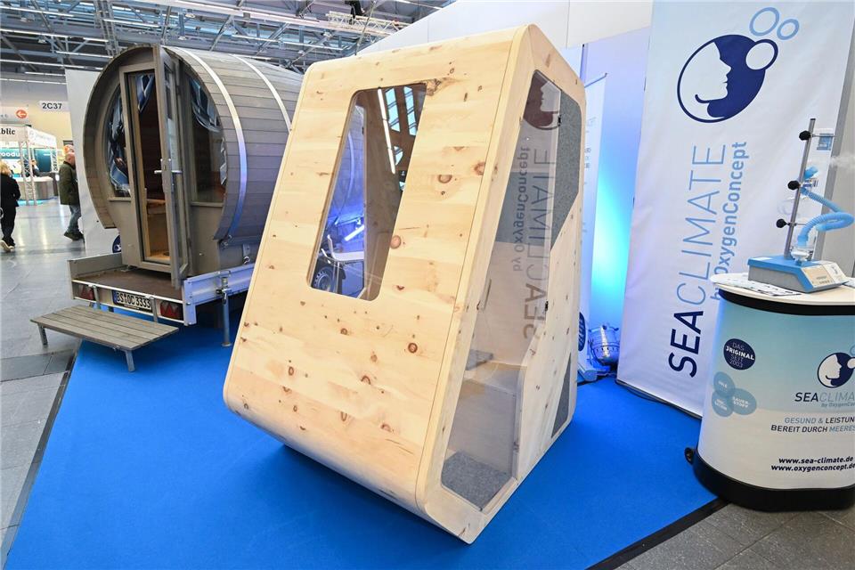 Mobil und flexibel: Mobile Saunalösungen lassen sich einfach einbauen und beim Umzug mitnehmen.Bernd Weißbrod/dpa