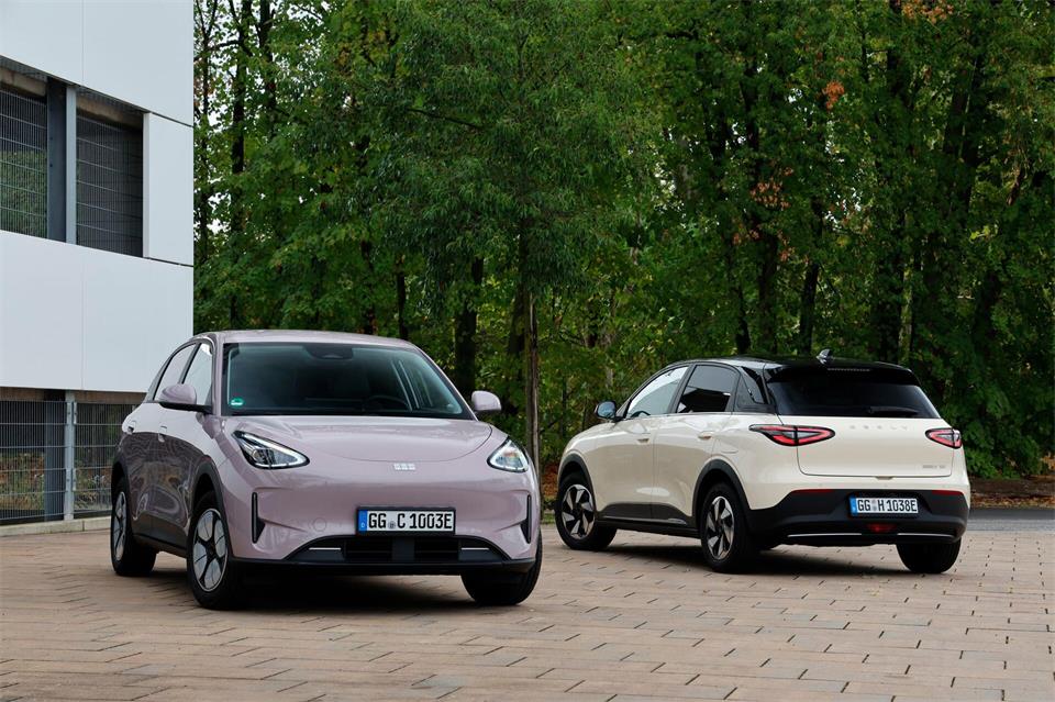 Modern, aber nicht zu extravagant: Das Design des Geely E2 lässt sich durchaus als massentauglich einstufen.Thorsten Weigl/Geely/dpa-tmn