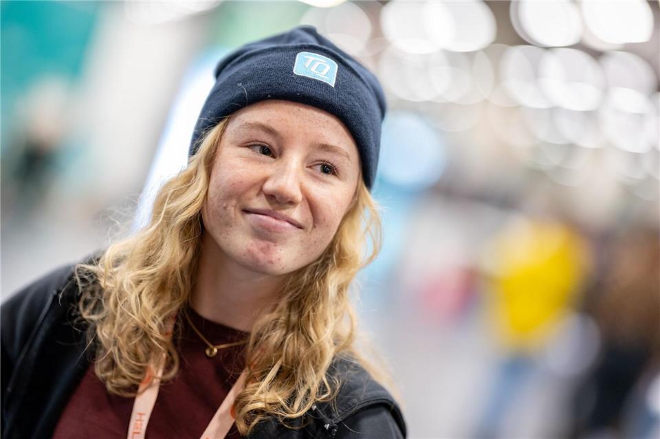 Möchte die Big-Air-Qualifikation bestreiten: Muriel Mohr. (Archivbild)Daniel Karmann/dpa