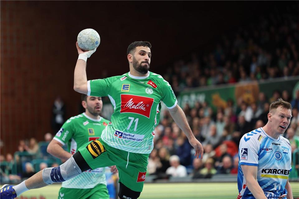 Mohamed Amine Darmoul wechselt von Melsungen nach Stuttgart. (Archivbild).Friso Gentsch/dpa