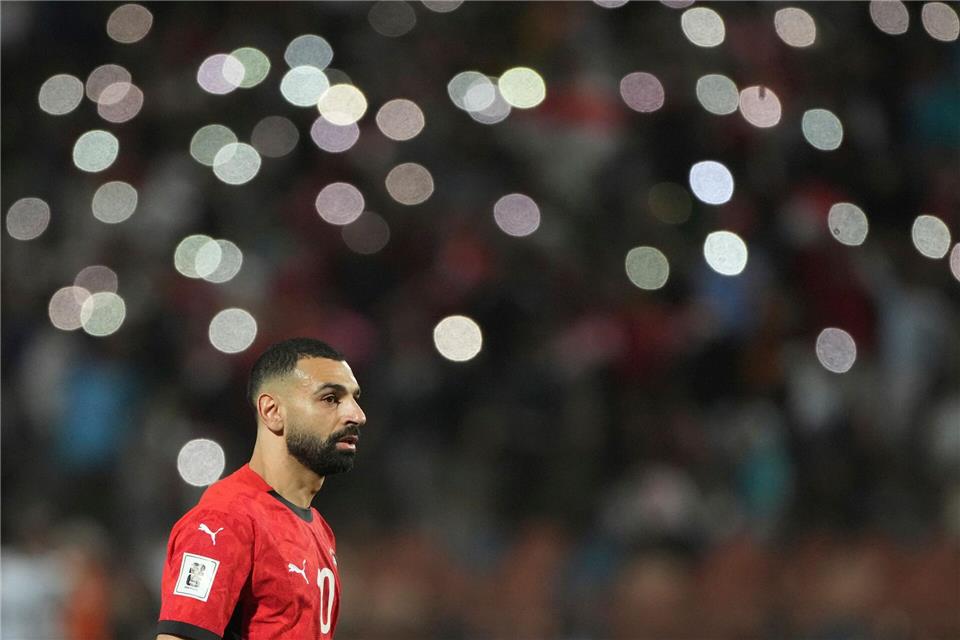Mohamed Salah hat sich in einem Post an die Uefa gewandt.Amr Nabil/AP/dpa