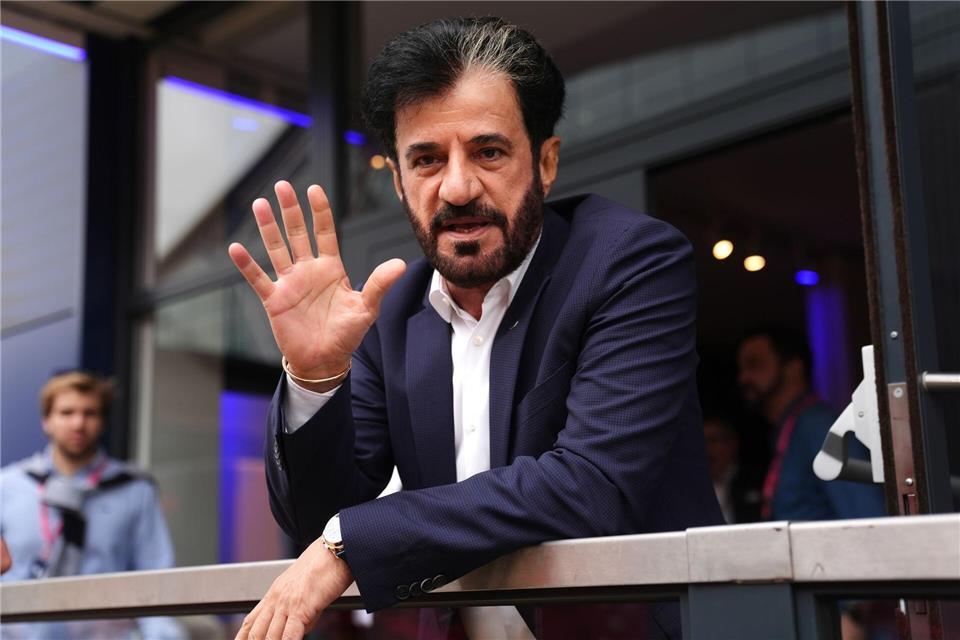Mohammed Ben Sulayem: Warum nicht noch ein wenig länger? (Archivbild)Bradley Collyer/PA Wire/dpa