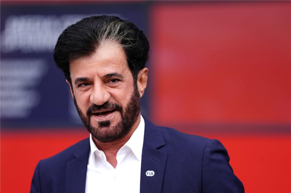 Mohammed Ben Sulayem bleibt Präsident des Motorsportweltverbandes.Bradley Collyer/PA Wire/dpa