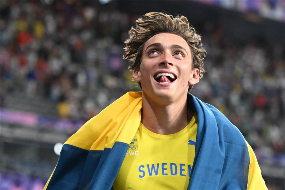 Stabhochsprung-Star Duplantis veröffentlicht Debüt-Single „Mondo“ Duplantis ist unter die Sänger gegangen.Sven Hoppe/dpa
