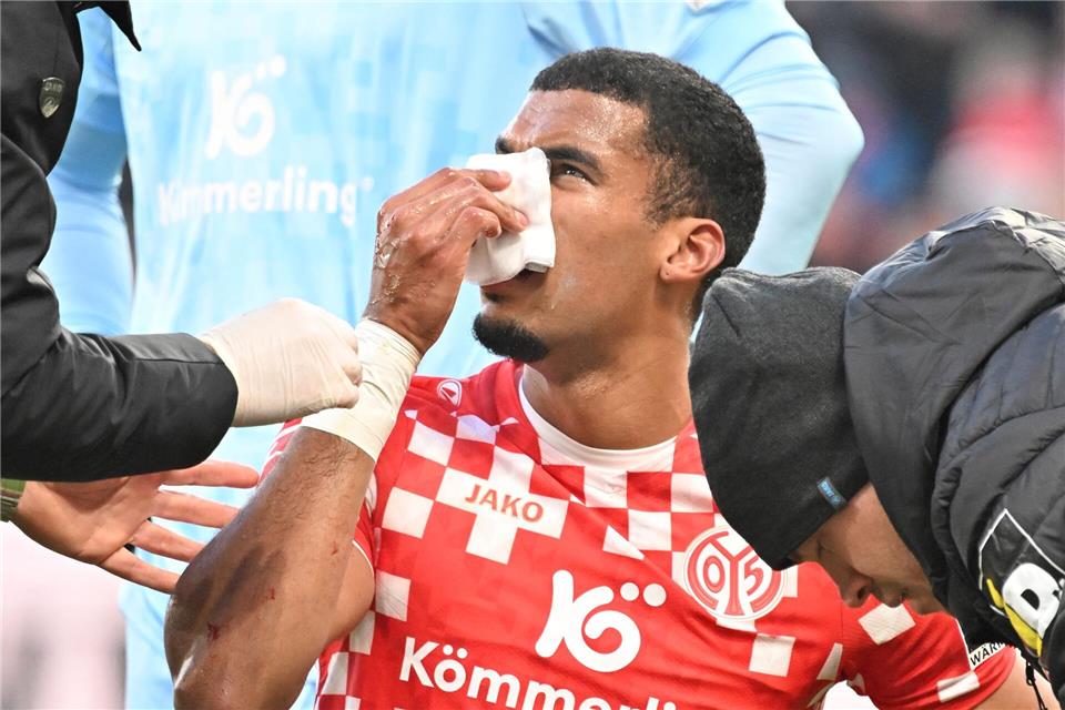 Moritz Jenz steht dem FSV Mainz 05 in dieser Saison nicht mehr zur Verfügung.Torsten Silz/dpa