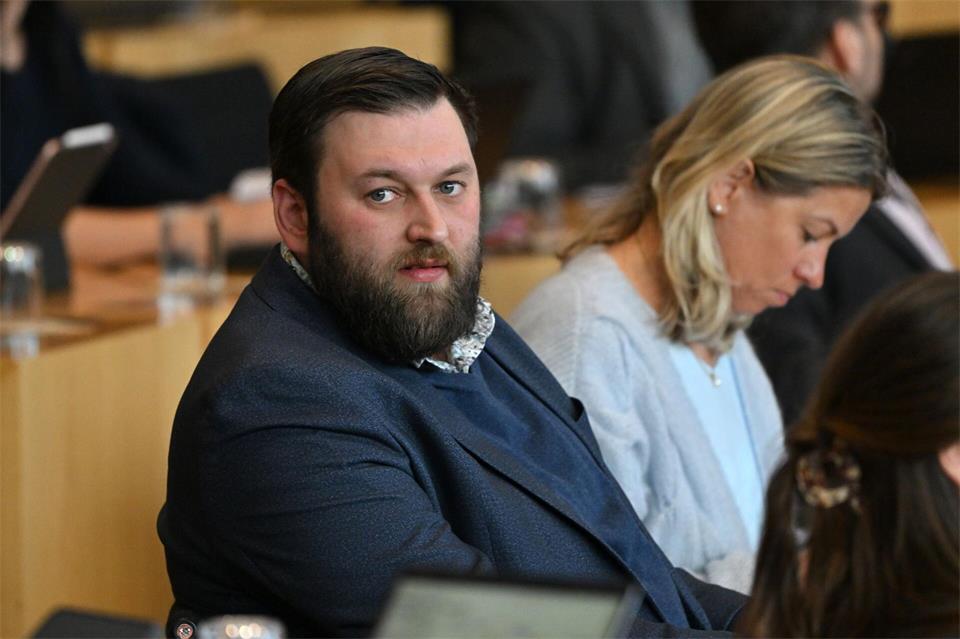 Moritz Kalthoff ist neuer stellvertretender Vorsitzender der Thüringer SPD-Fraktion. (Archivbild)Martin Schutt/dpa