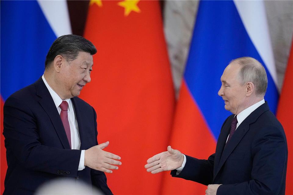 Moskau und China bleiben enge Partner.Pavel Bednyakov/AP/dpa