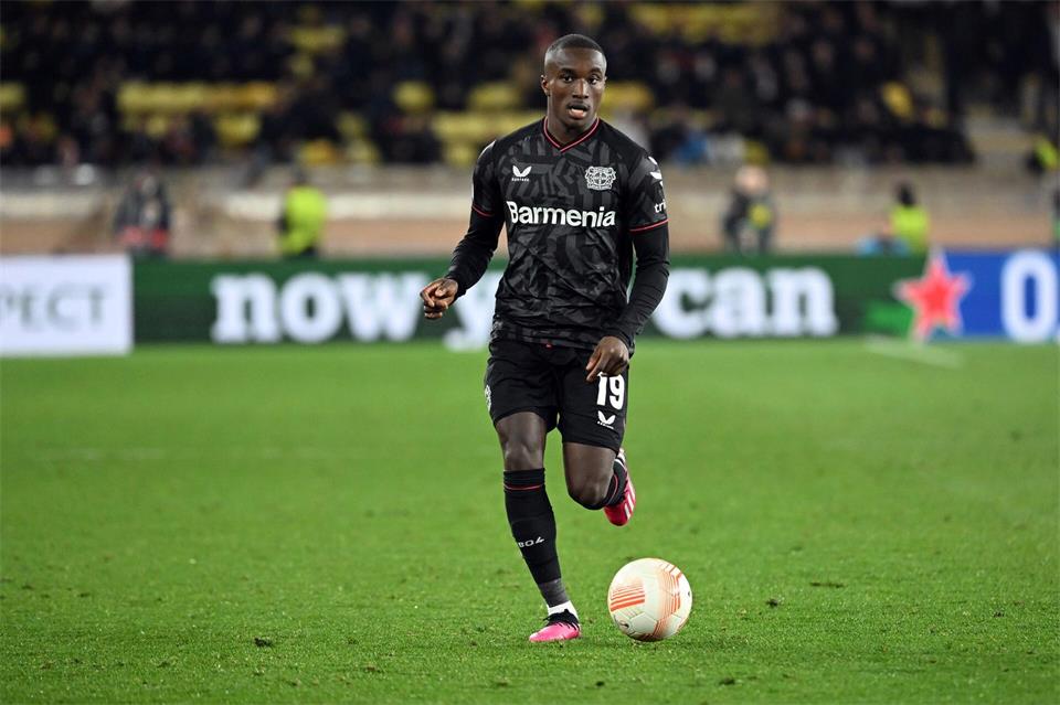 Moussa Diaby wechselte 2019 im Alter von 20 Jahren zu Bayer Leverkusen. (Archivbild)Federico Gambarini/dpa