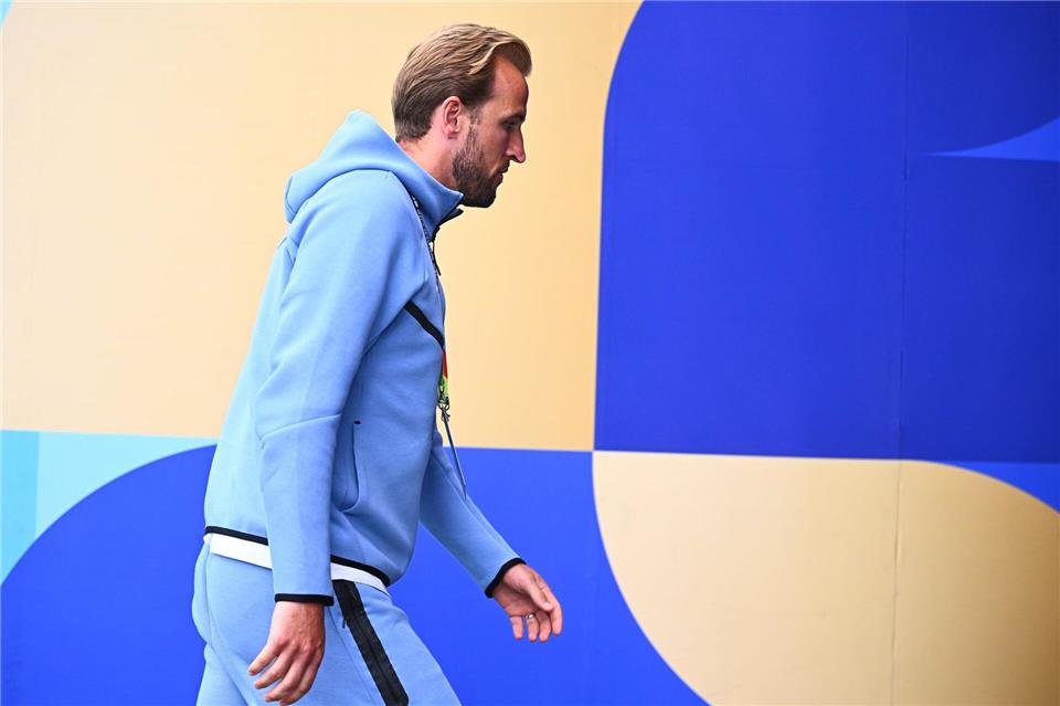 Müde oder ausgeschlafen? Englands Kapitän Harry Kane. (Archivbild)Tom Weller/dpa