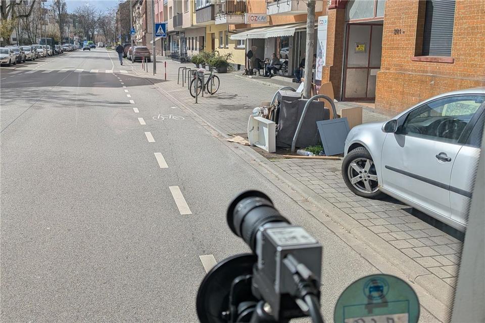 Müllautos mit Kamera sollen den Dreck in Mannheim künftig digital erfassen. Stadt Mannheim