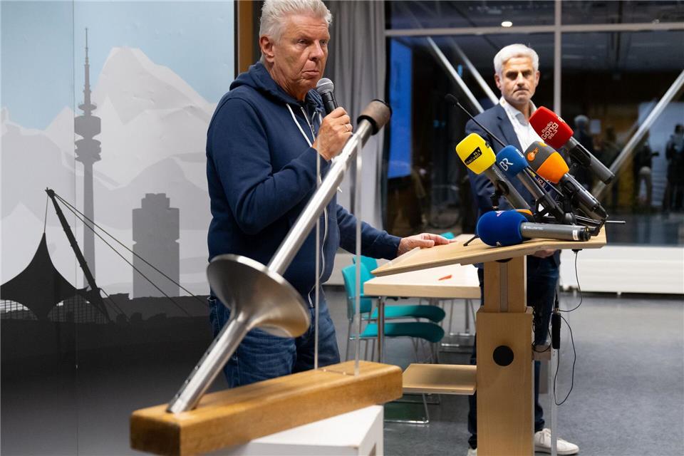 Söder nach Münchner Olympia-Ja: „Jetzt starten wir durch“ Münchens Oberbürgermeister Dieter Reiter verkündet das Ergebnis.Sven Hoppe/dpa