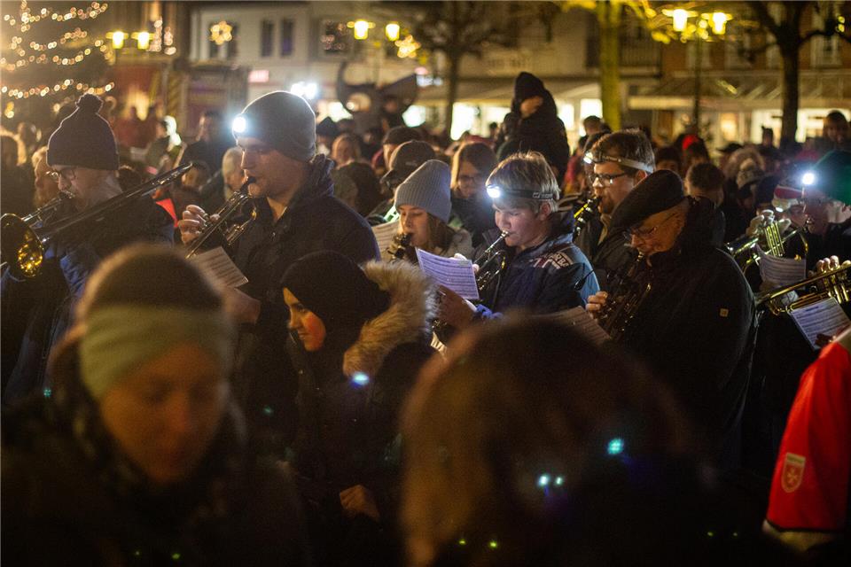 Musik darf auch in Borken nicht fehlen. 
