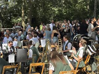 Musikalische Unterstützung des Musikvereins Weseke.