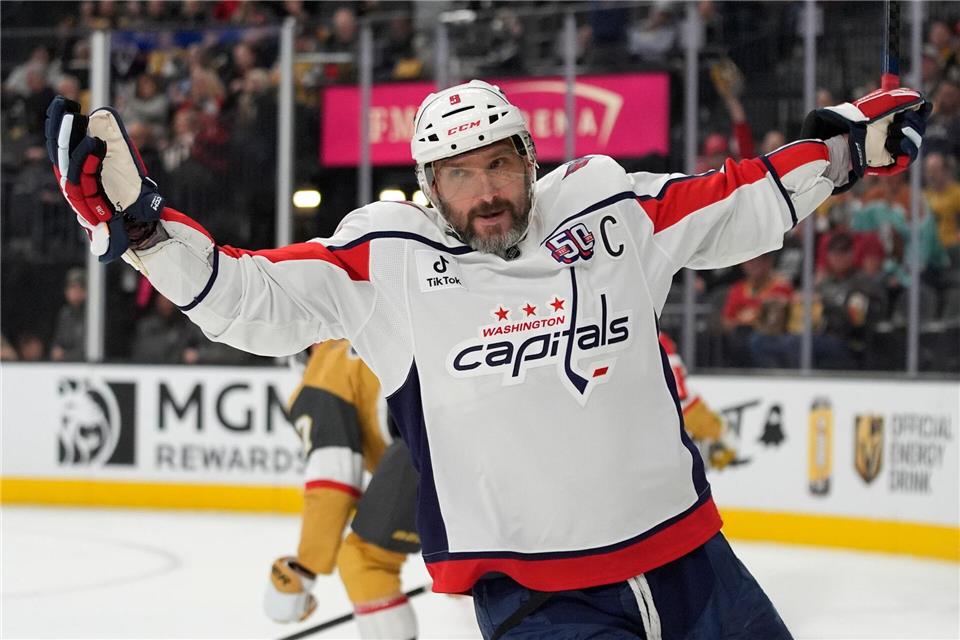 Owetschkins NHL-Rekordjagd durch schwere Verletzung gestoppt Muss bei der Jagd auf Gretzky-Rekord vorerst verletzt passen: Eishockey-Star Alexander Owetschkin.John Locher/AP