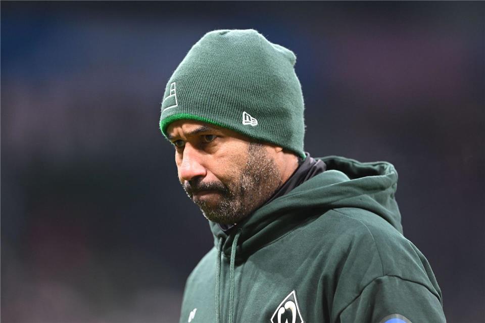 Muss für Werder allmählich Ergebnisse liefern: Trainer Daniel Thioune (Archivbild) Carmen Jaspersen/dpa