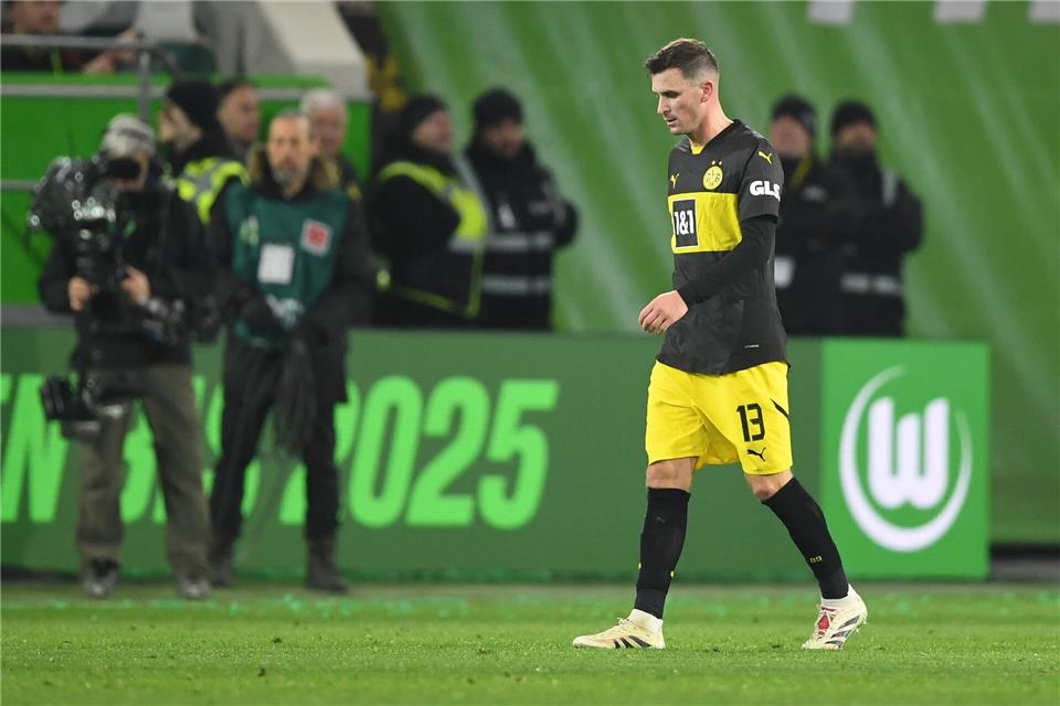 Muss gegen Wolfsburg vorzeitig runter: Nationalspieler Pascal Groß.Swen Pförtner/dpa