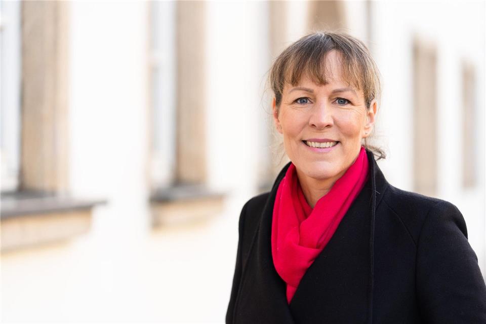 Muss in die Stichwahl: Eva Döhla, OB von Hof. (Archivbild)Nicolas Armer/dpa