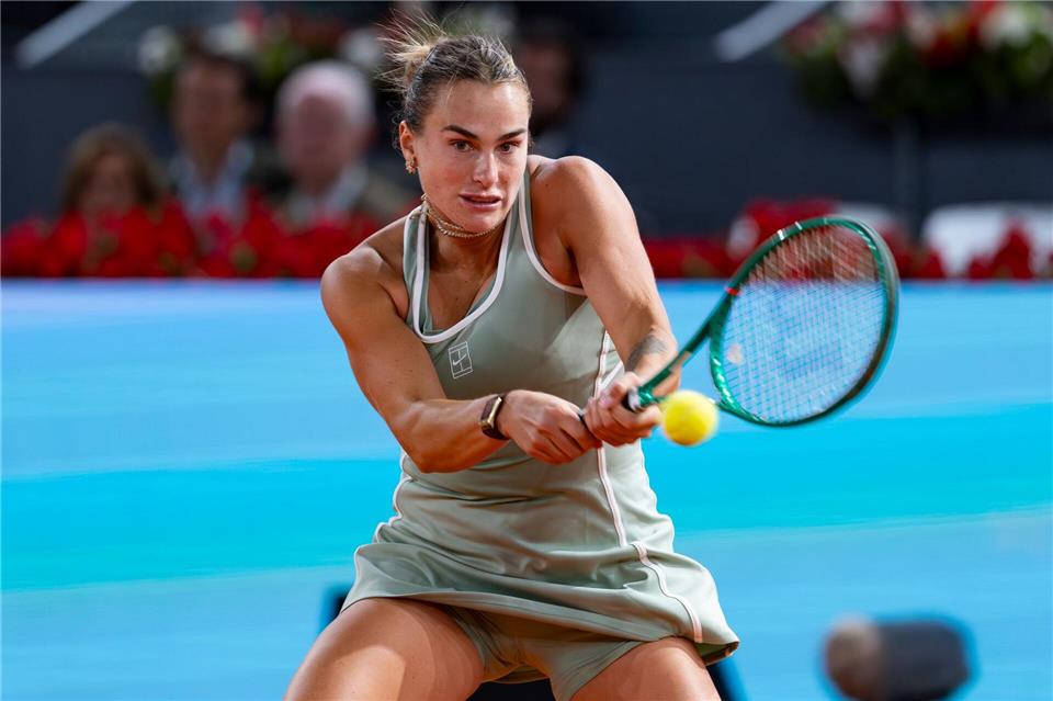 Muss sich in Geduld üben: Aryna Sabalenka. (Archivbild)Alberto Gardin/ZUMA Press Wire/dpa