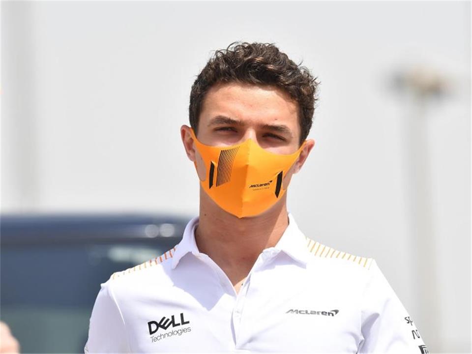 Musste beim Besuch des EM-Finals nicht nur die englische Niederlage verschmerzen: Lando Norris.
