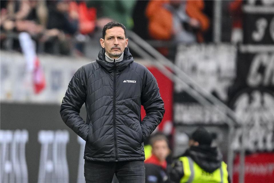 Musste zwei Rückschläge in einer Halbzeit verdauen: Dino ToppmöllerHarry Langer/dpa