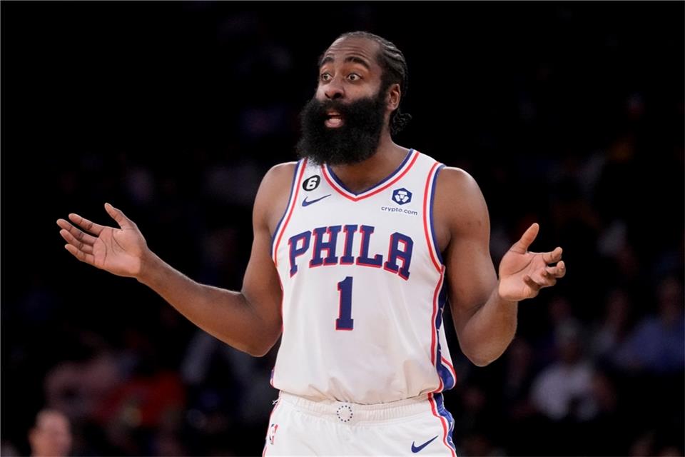 NBA-Star James Harden wechselt zu den Los Angeles Clippers.