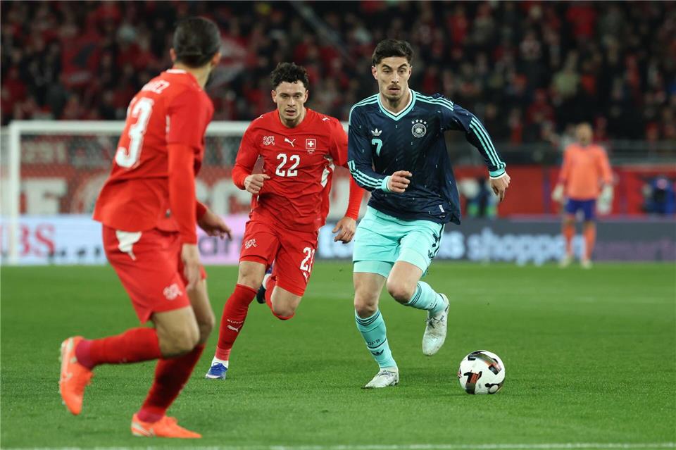 Nach 16 Monaten zurück im Nationalteam: Kai HavertzChristian Charisius/dpa