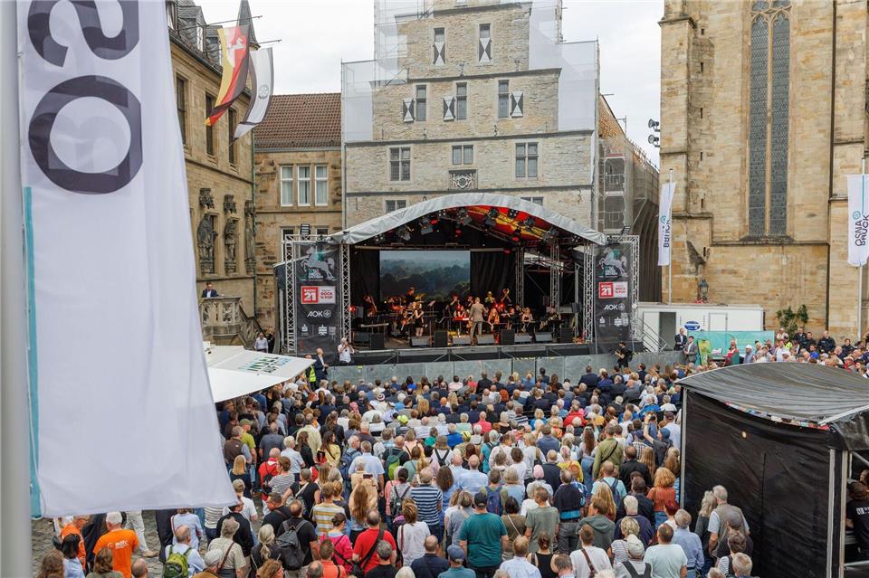 Nach Angaben der Stadt Osnabrück sind an drei Tagen 350 Programmpunkte geplant.Friso Gentsch/dpa