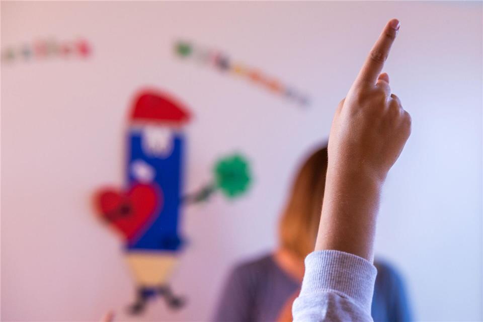 Nach Ansicht der AfD sollen Lehrkräfte keine politischen Meinungen im Klassenzimmer äußern. (Symbolbild)Jens Büttner/dpa-Zentralbild/dpa