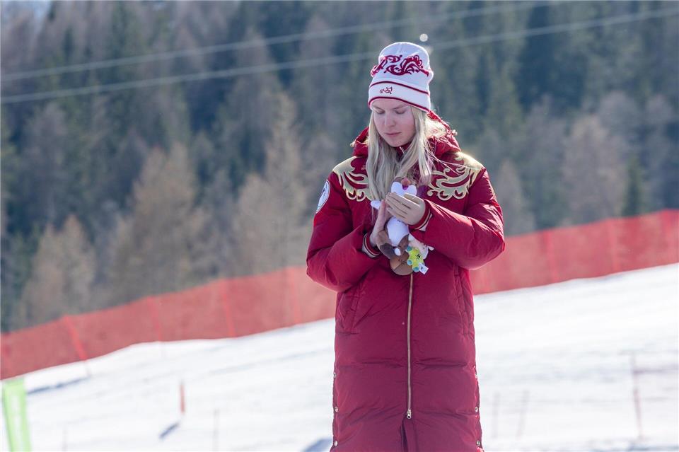 Nach Bronze nun Gold für Russland: Warwara Worontschichina.Philipp von Ditfurth/dpa