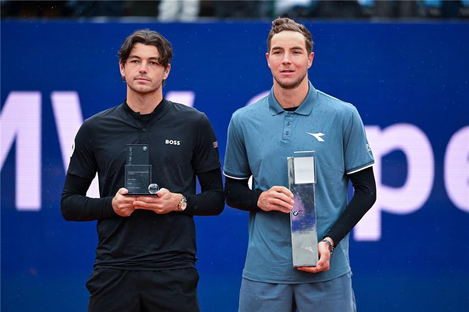 Nach Rang zwei im Vorjahr würde sich der Amerikaner Taylor Fritz (l) in diesem Jahr über einen Sieg freuen.Sven Hoppe/dpa