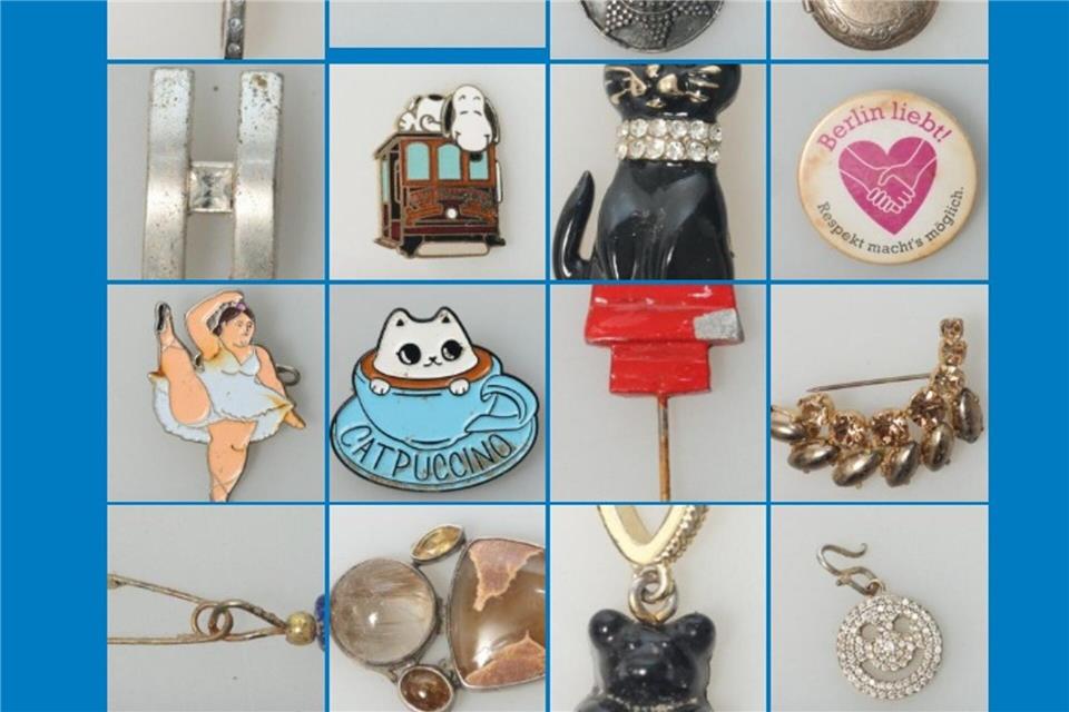 Nach Schmuckfunden am Stuttgarter Neckar sucht die Polizei nach den Besitzern.-/Polizeipräsidium Stuttgart/dpa