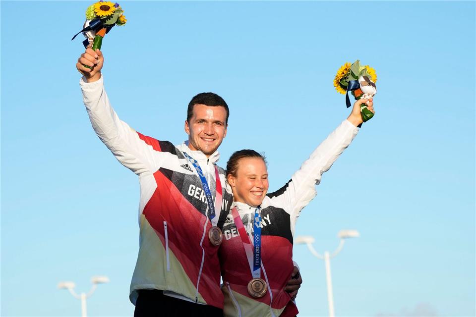 Nach acht erfolgreichen Jahren trennen sich Alica Stuhlemmer (r) und Paul Kohlhoff.Bernat Armangue/AP/dpa