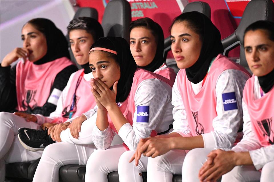 Nach dem Asien Cup hatten zunächst sieben iranische Spielerinnen Asyl beantragt - fünf kehrten aber später in die Heimat zurück. (Archivbild)Dave Hunt/AAP/dpa