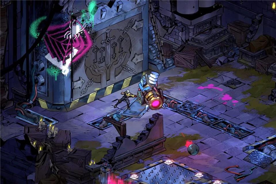 Nach dem Bildschirmtod beginnt bei „Reignbreaker“ das Abenteuer wieder von vorne. Allerdings ändern sich mit jeder neuen Runde die Räume.Studio Fizbin/Thunderful Publish/dpa-tmn