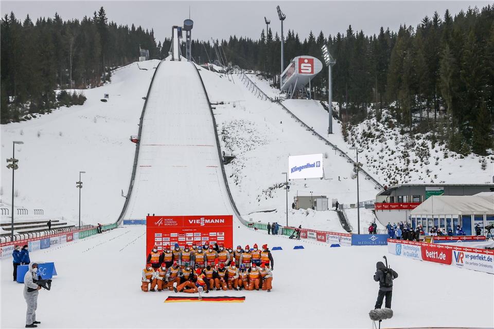 Nach dem Olympia-Aus für die Nordische Kombination fürchtet die Region Klingenthal um den Bundesstützpunkt. (Archivbild) Jan Woitas/dpa-Zentralbild/dpa