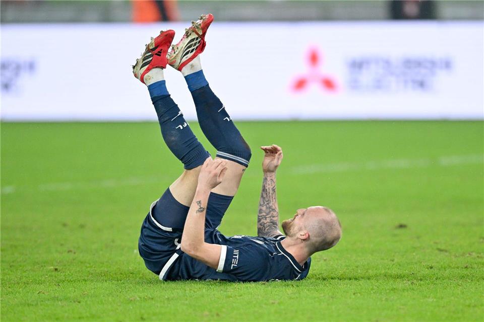 Nach dem Rückschlag in Düsseldorf wollen Philipp Hofmann und der VfL Bochum die Fans mit einem Sieg gegen Kaiserslautern besänftigen (Archivbild). Anke Waelischmiller/dpa