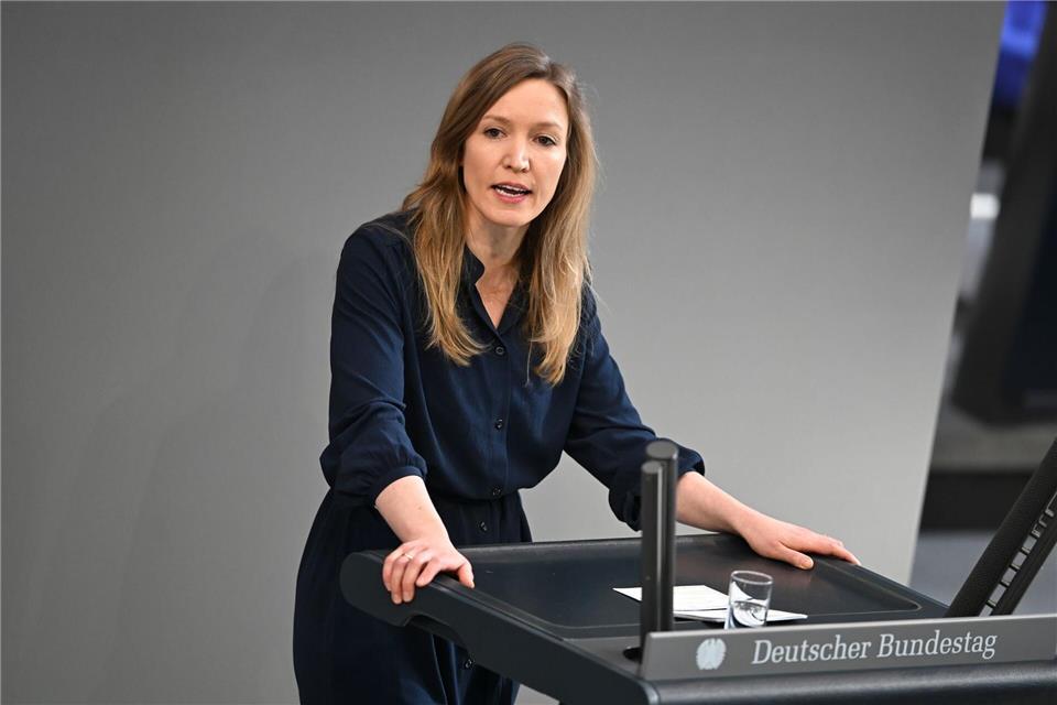 Nach dem Rücktritt der Kultursenatorin hielt sich die Berliner CDU-Generalsekretärin Ottilie Klein mit Kritik am scheidenden Senatsmitglied zurück. (Archivbild)Elisa Schu/dpa