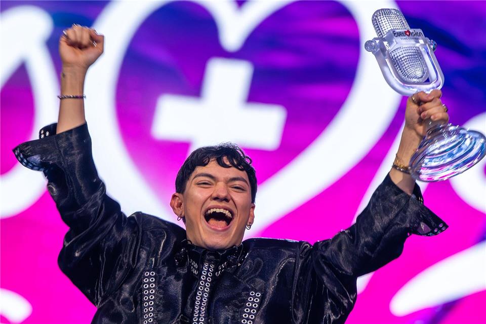 Nach dem Sieg des österreichischen Sängers JJ ist der nächste ESC im Mai in Wien. (Archivbild)Jens Büttner/dpa