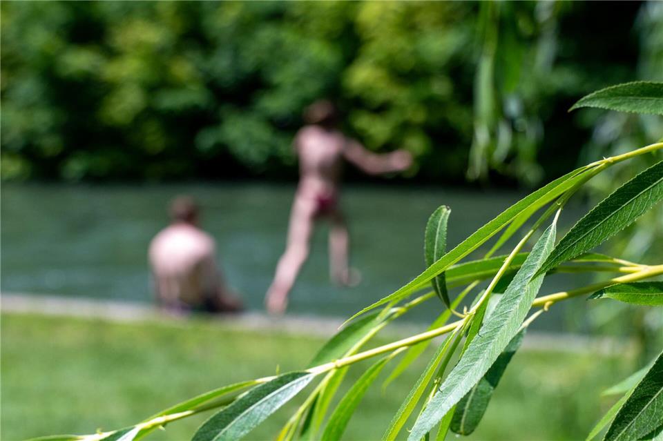 Nach dem Sprung ins Wasser fehlte von dem Mann jede Spur – zur Sorge des Bekannten. (Symbolbild)Leonie Asendorpf/dpa
