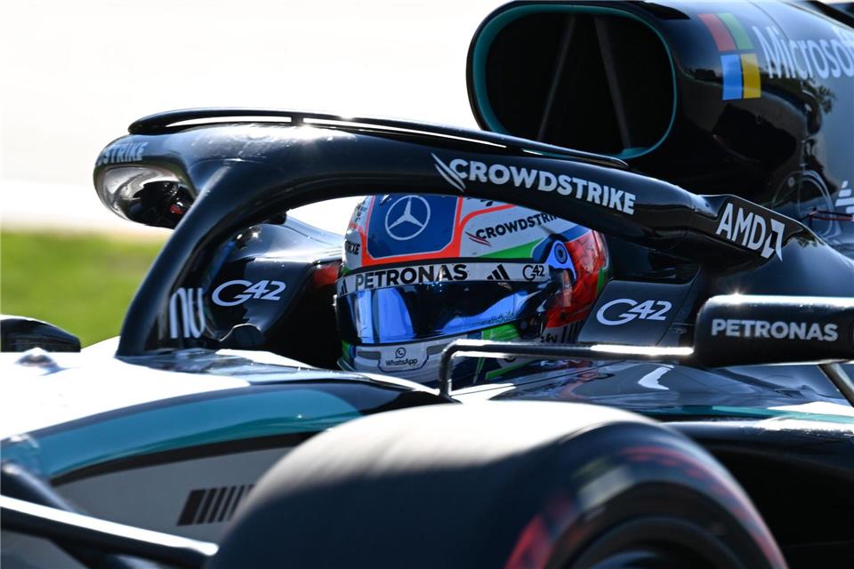 Nach dem Zoff im Sprint muss sich Antonelli im Pole-Kampf geschlagen geben.Jacques Boissinot/The Canadian Press/AP/dpa