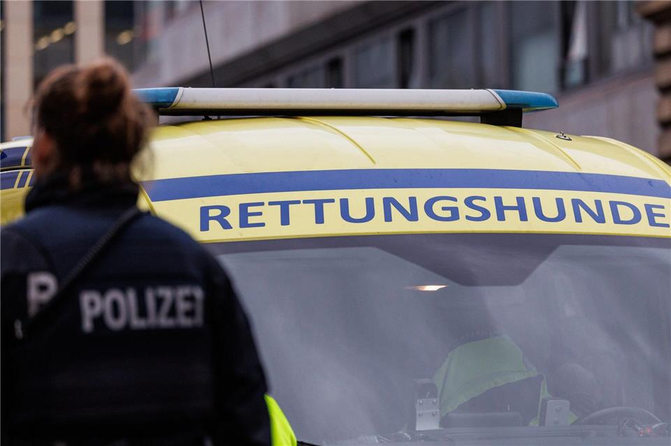 Nach dem verschwundenen Jungen wurde auch mit Spürhunden gesucht. Hannes P. Albert/dpa