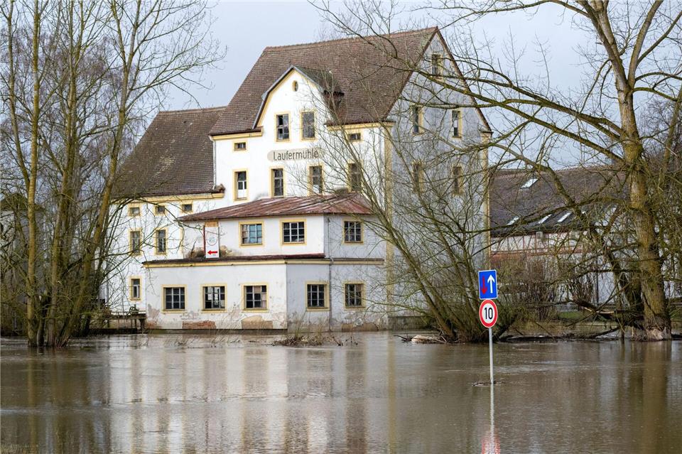Nach den Hochwasserwarnungen zum Wochenanfang entspannt sich die Lage nun. (Archivbild)Pia Bayer/dpa