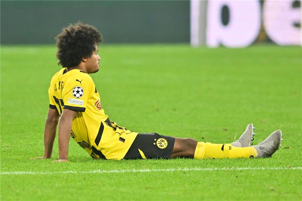 Nach der Pause war die Adeyemi-Show beendet.Bernd Thissen/dpa