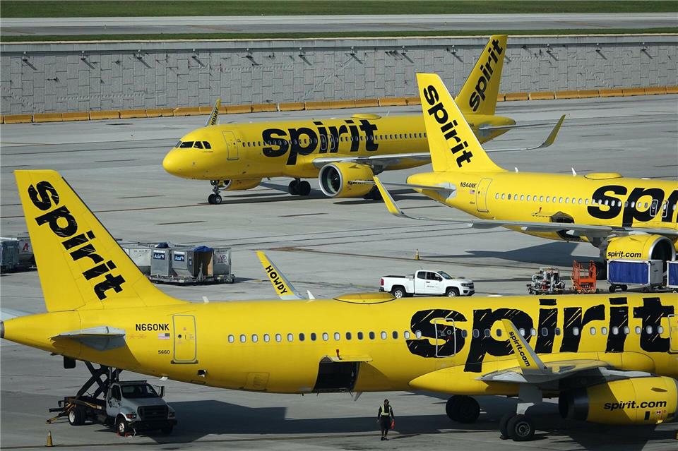 Nach der Spirit-Pleite soll Googles KI aus der Kommunikation der Airline-Mitarbeiter lernen. (Archivbild)Joe Cavaretta/TNS via ZUMA Press Wire/dpa