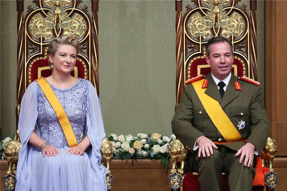 Nach der Vereidigung ist Guillaume auch StaatschefOmar Havana/AP/dpa