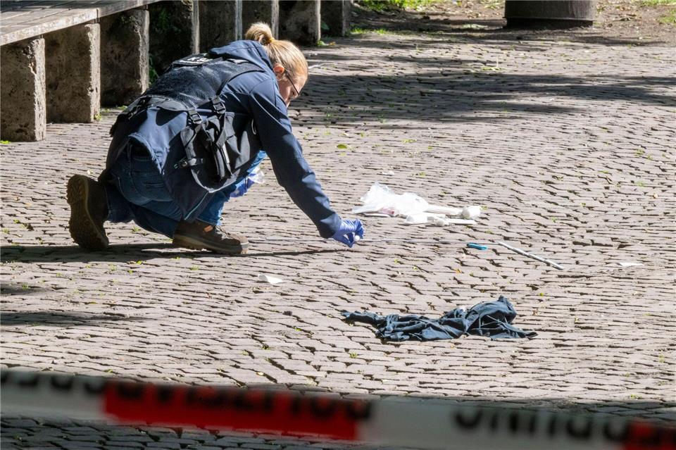 Nach einem Tötungsdelikt im Alten Botanischen Garten muss ein 31-Jähriger nun ins Gefängnis. (Archivbild)Peter Kneffel/dpa
