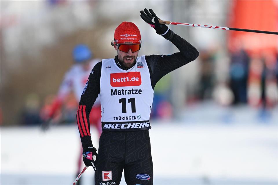 Nach einer langen Karriere ist bald Schluss für Johannes Rydzek. (Archivbild)Hendrik Schmidt/dpa