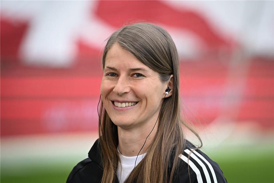 Nach fünf Spielen ist für Marie-Louise Eta Schluss bei den Bundesliga-Männern von Union Berlin.Soeren Stache/dpa