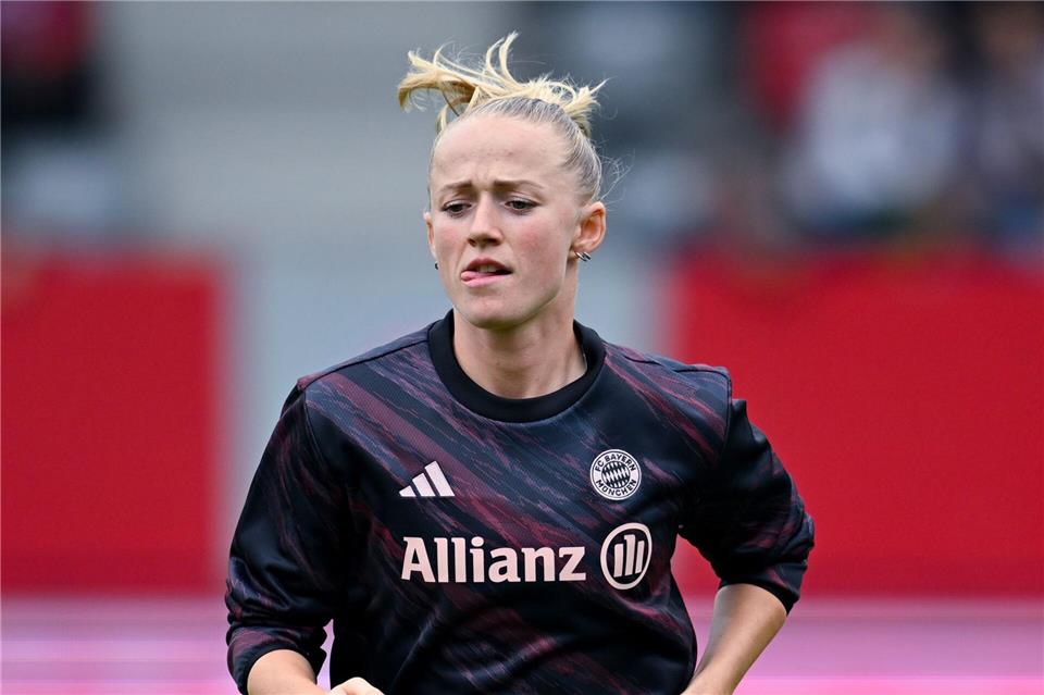 Nach fünfeinhalb Jahren Schluss in München: Lea Schüller (Archivbild)Sven Hoppe/dpa