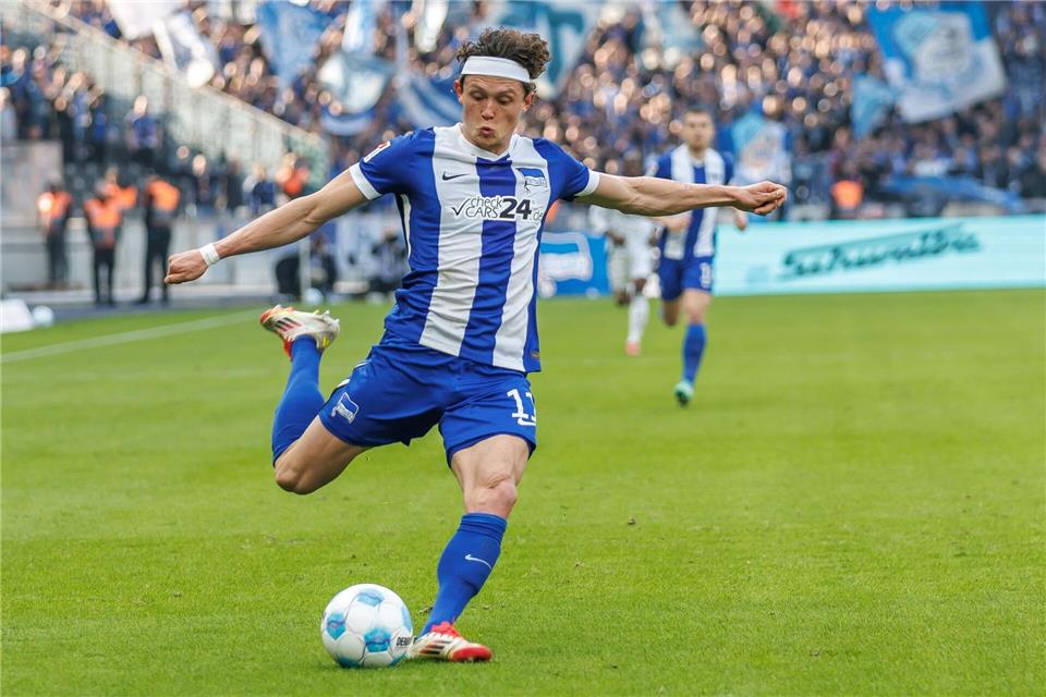 Nach langer Pause Tore am Fließband: Fabian Reese.Andreas Gora/dpa